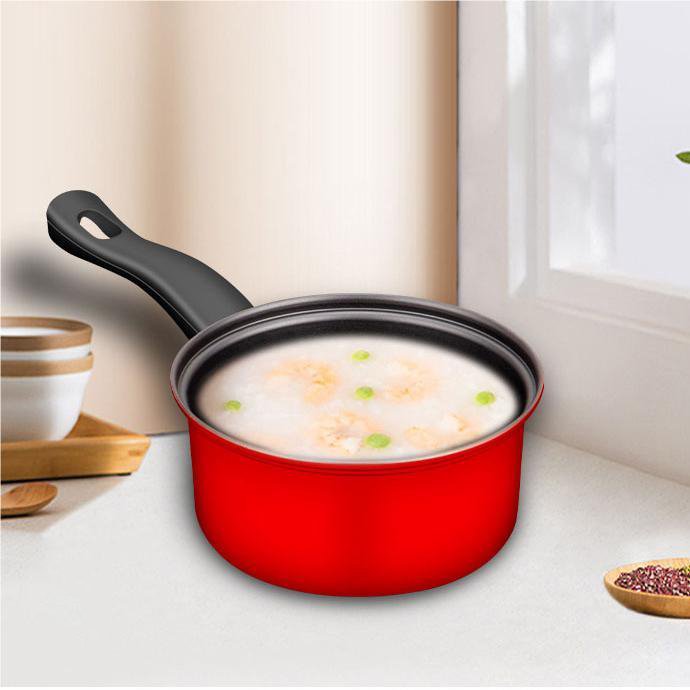 3-Pcs Set Cookware Pot & Pan Set Dazzling Colorful Iron Non-Stick Cookware Gift Sets Kitchen Cookware Pots & Pans Set