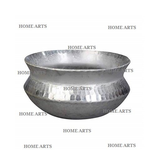 Premium Quality Aluminium Hammered Cooking Pot Different Sizes Round Shape Food Cooking Pot From India