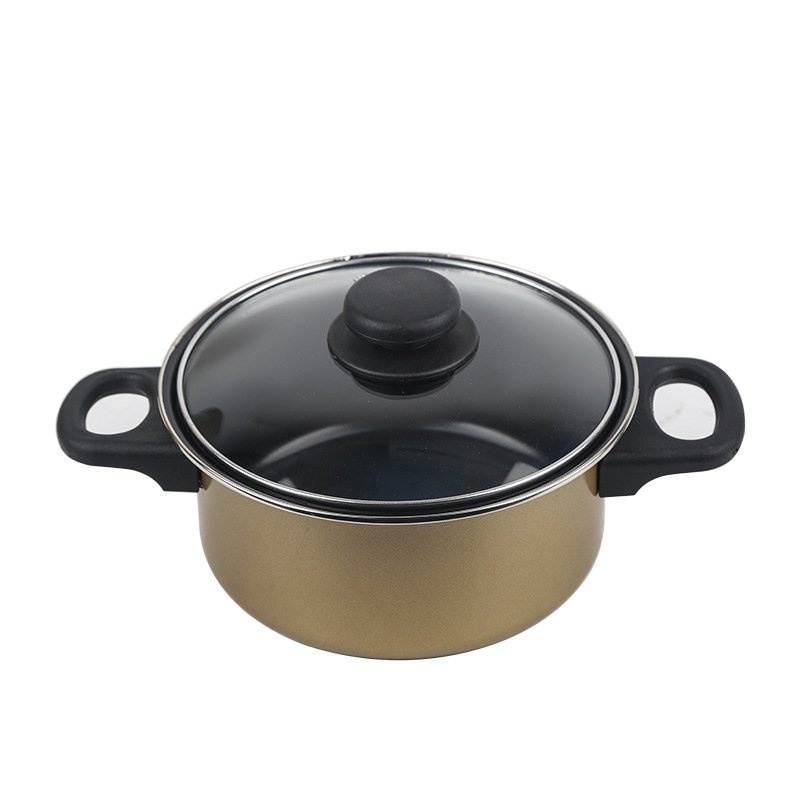 Aluminum Non-stick Cookware Sets Sauce Pan Steamers 10pcs Soup Pot Casserole Cooking Pot Sets Metal Aluminum CLASSIC Aluminum
