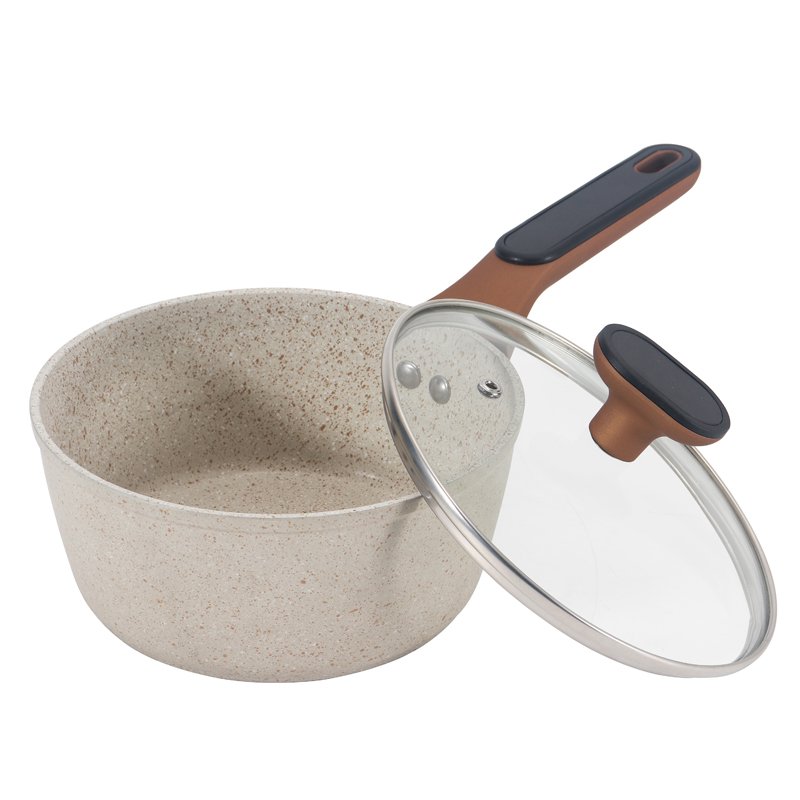 High quality hot sale kitchen non stick forged aluminum pots and pans cookware set