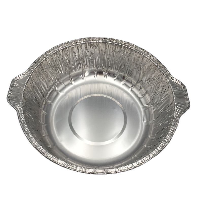 Aluminum Foil Pot With Lid Customized Tableware Original Factory Disposable Full Size Foil Steam Pan