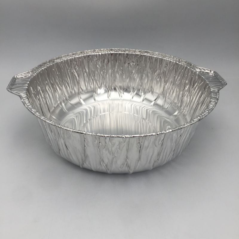 Aluminum Foil Pot With Lid Customized Tableware Original Factory Disposable Full Size Foil Steam Pan
