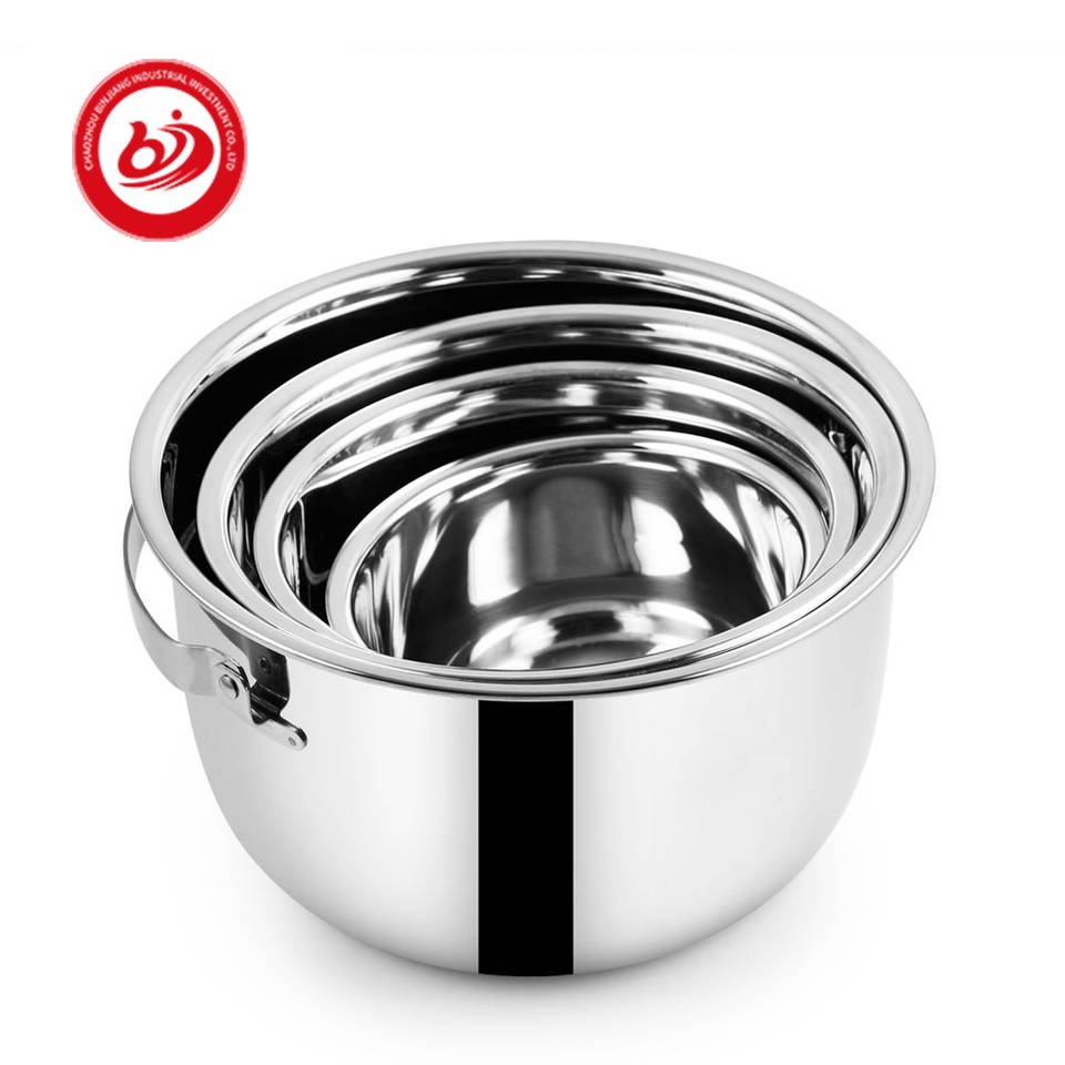 wholesale large capacity OEM ODM biodegradable Stainless steel portable outdoors camping pot pan picnic travel cookware set