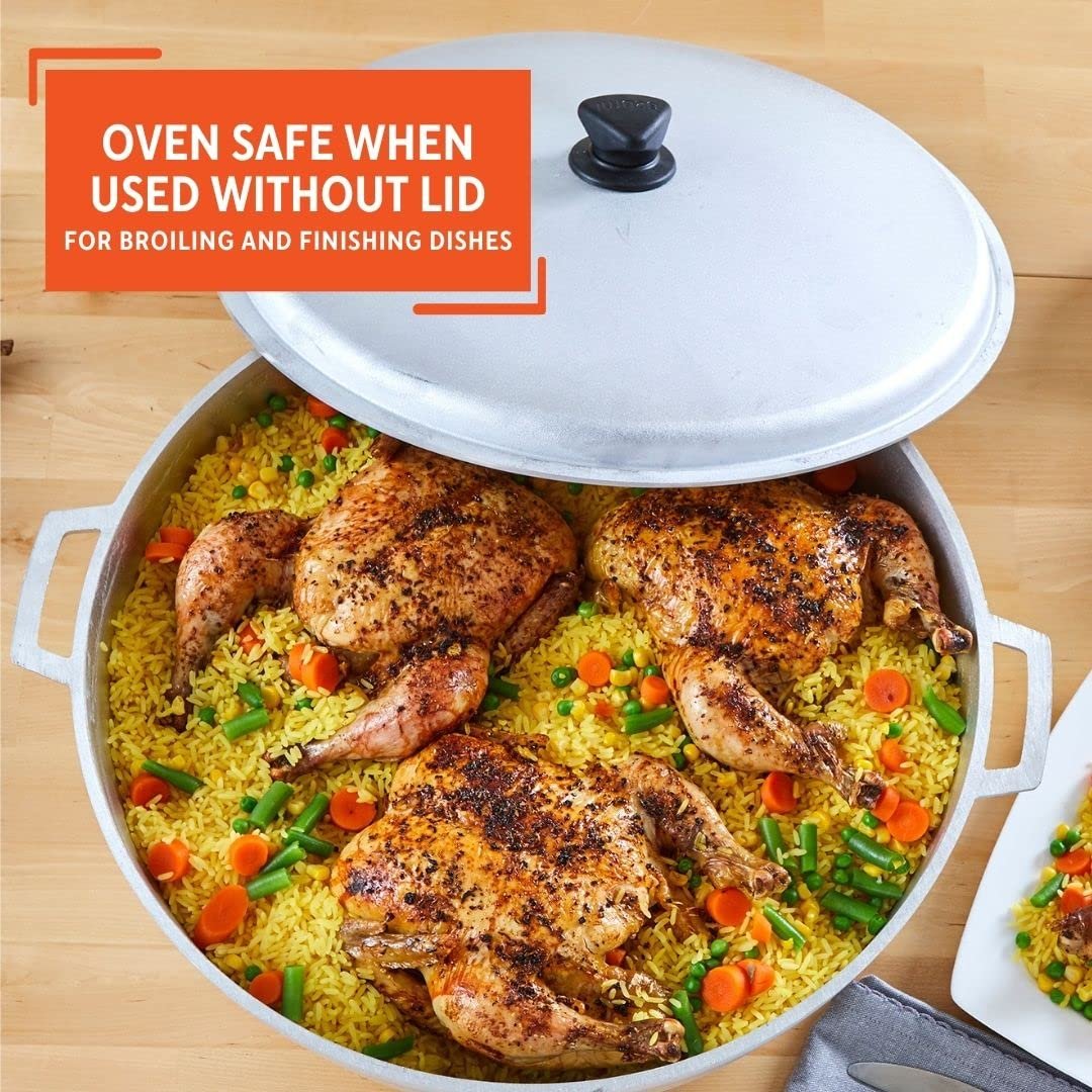 Aluminum USA 11.6Qt Jumbo Traditional Colombian Handmade Silver Non Stick Aluminum Pot Set Caldero Cookware Sets