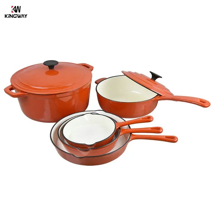 Manufacturer cast iron cookware set casserole