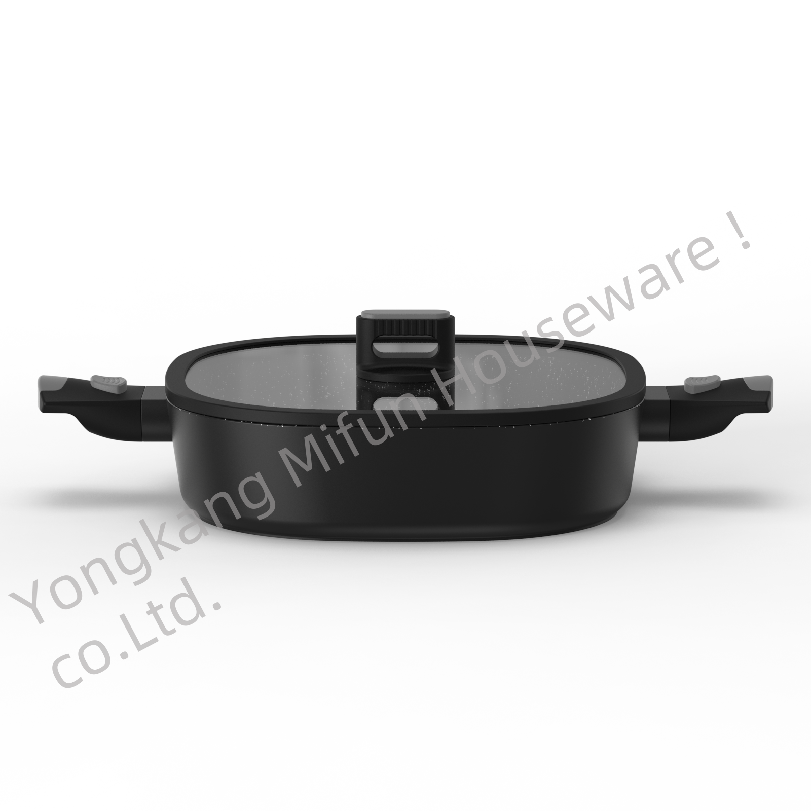 Factory-Sales 5 pieces sets Household Thickened Non-stick pan Kitchen Cookware Set