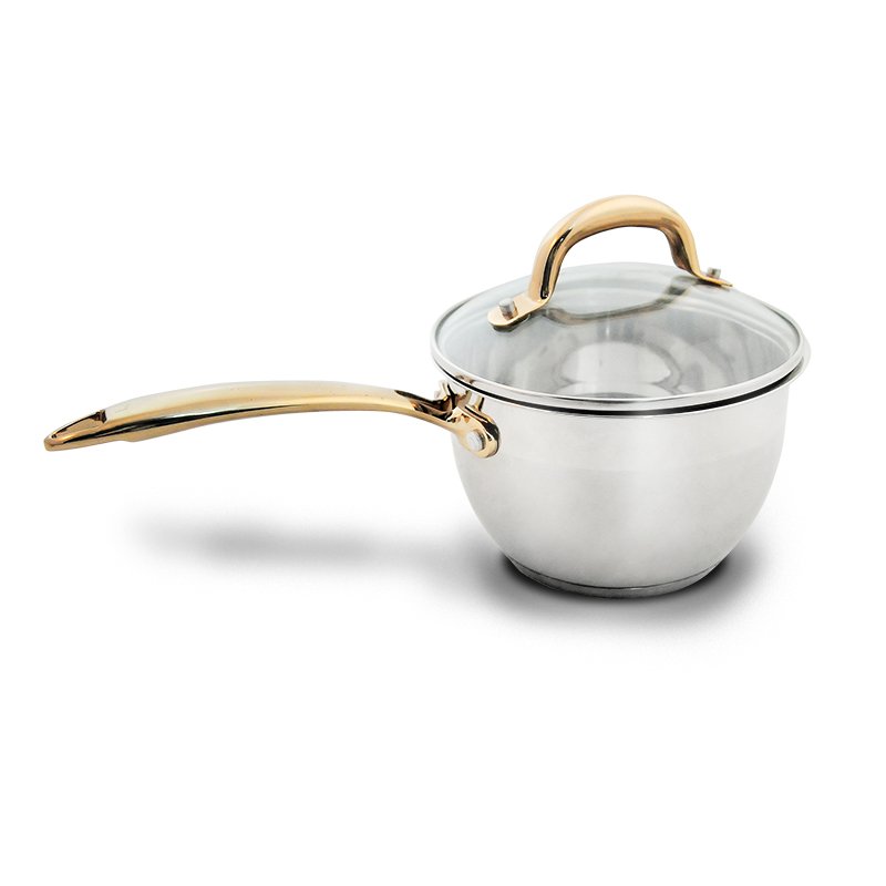 10-piece 16/18/20/22/24cm 5-ply thickened bottom Cookware Set Cookset Cooking Pot Pan Set