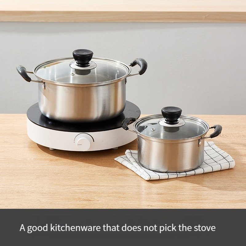 Multifunctional Stainless Steel Soup Pot set Kitchen Cookware Set Soup And Stock Pot High Quality Soup Cooking Pots