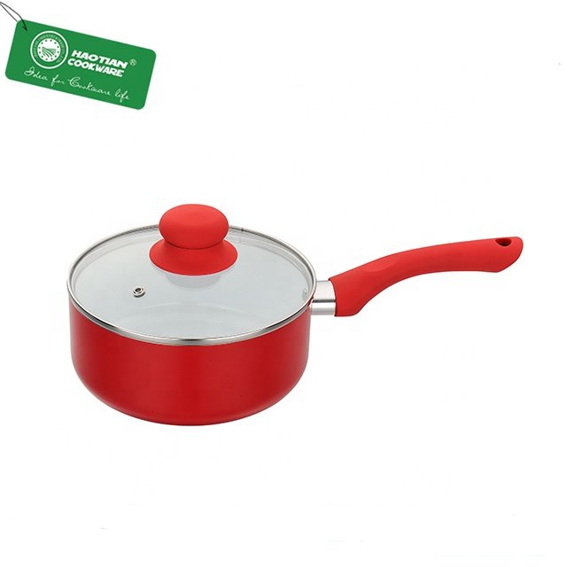 Kitchen sauce pans Aluminum Ceramic Cookware Set milk pans