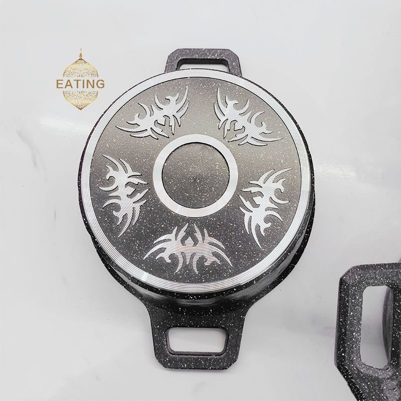 Wholesale Cookware Pan Coating 10 pieces Non-Stick Pots New Arrival Popular Cookware-Set Soup Pot Shallow Soup Pot