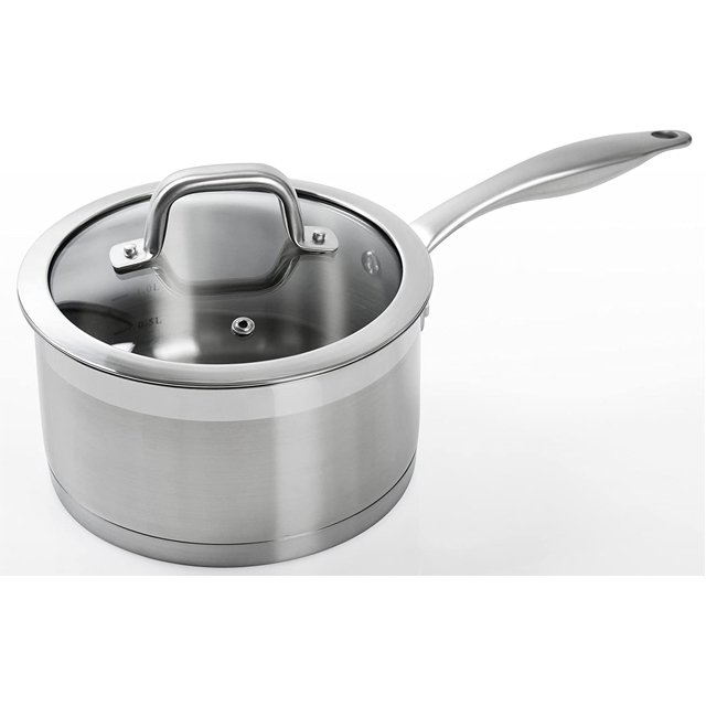 stainless steel pot with a steam kitchen housewares cookware set for kitchenware