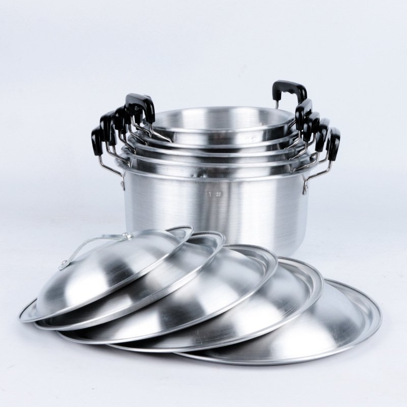 Dinnerware 5pcs set Pot Set Home Use Cooking Pot Set Non-Stick Cookware Granite