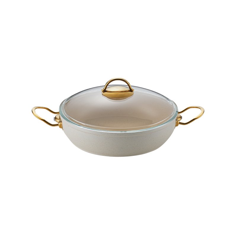 Overseas Warehouse Cooking Full Pot Pans Set Forged Aluminum Non-Stick Cookware Set