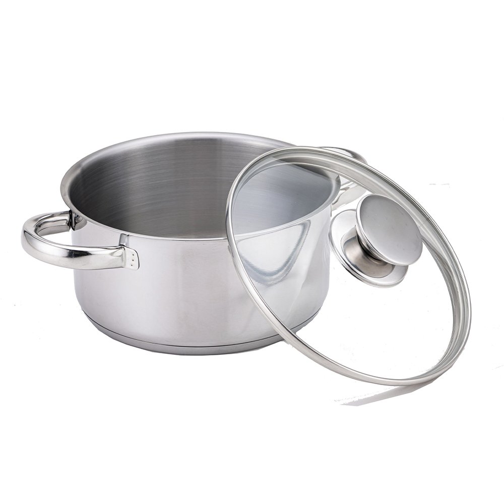 Wholesale Kitchenware 6 Pcs Stainless Pot Cookware Set Cooking Cooking Pot Set Cookware Cooking Pot Set