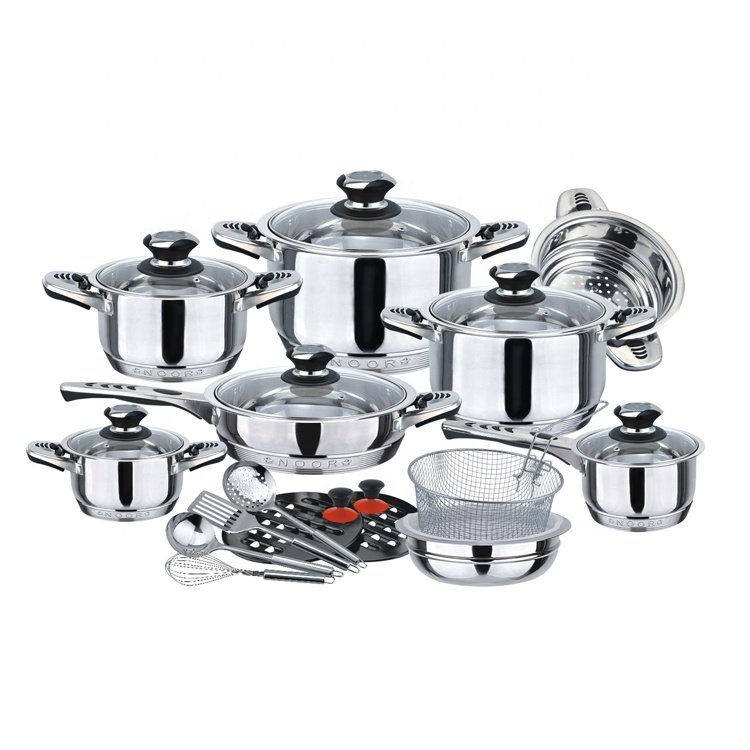 Detachable Cookware Set With S/S COVER Non Stick Cooking Big Pots Cookware Set For Kitchen Tools