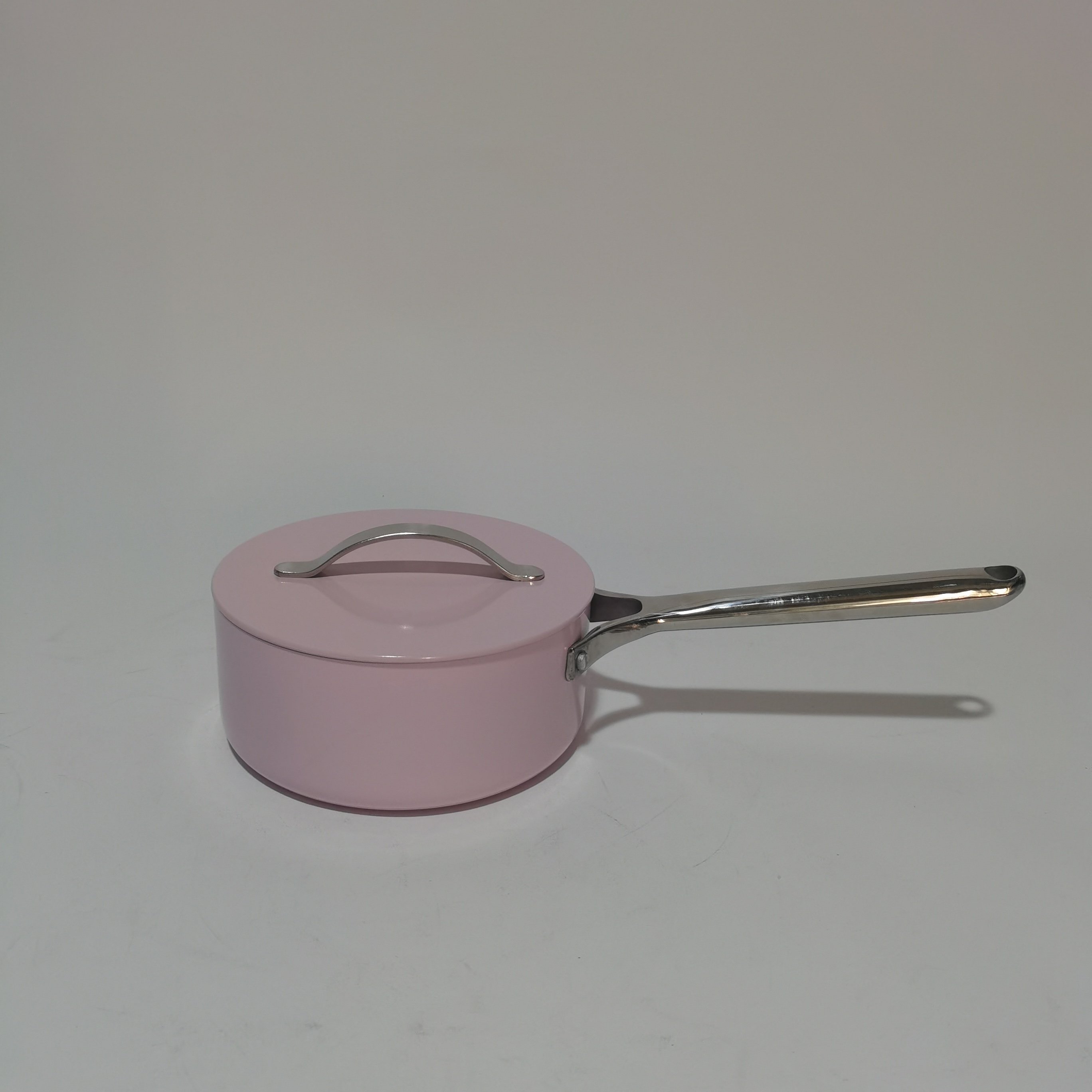 2023 Hot Selling Aluminum Non Stick Ceramic Inner Coating Frying Pan Cookware Set with Alu. Flat Lid