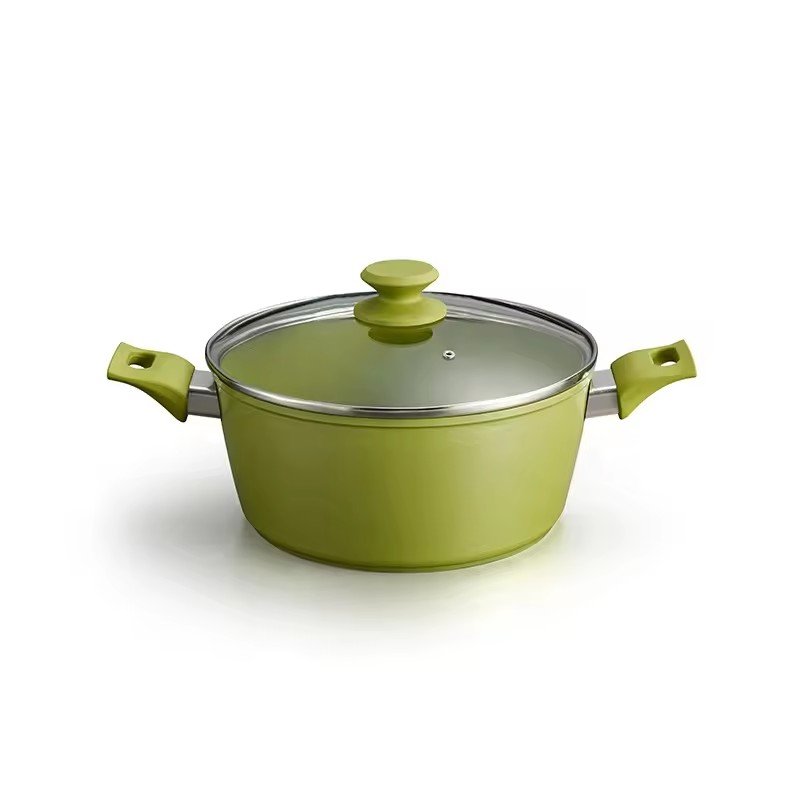 Wholesale 10 Piece Kitchen Set With Pot Set Aluminum Granite Non Stick Forget Cookware Sets