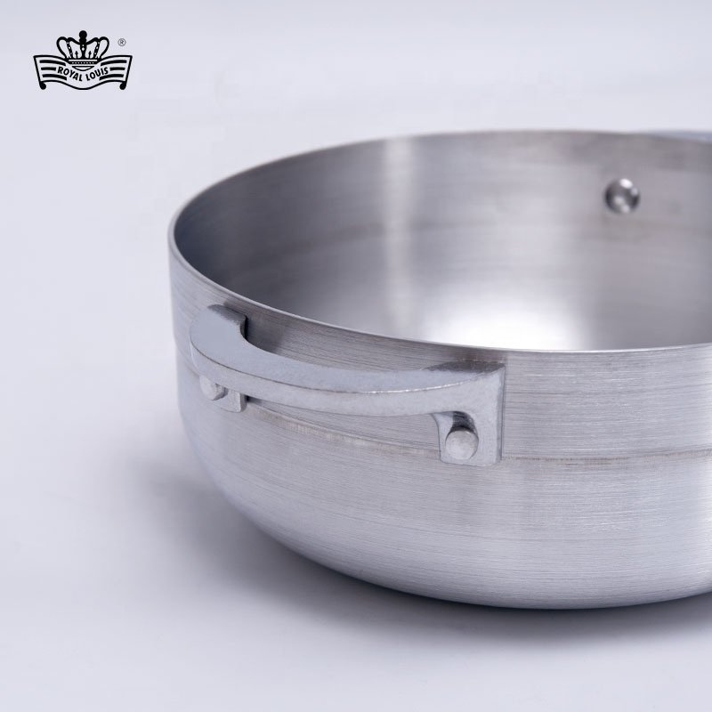 Hot Sale 6 Pieces Aluminum Cooking Pot Set Cheap Price Die Cast Casserole Forged Big Kitchen Nonstick Pan Pot Cookware Sets