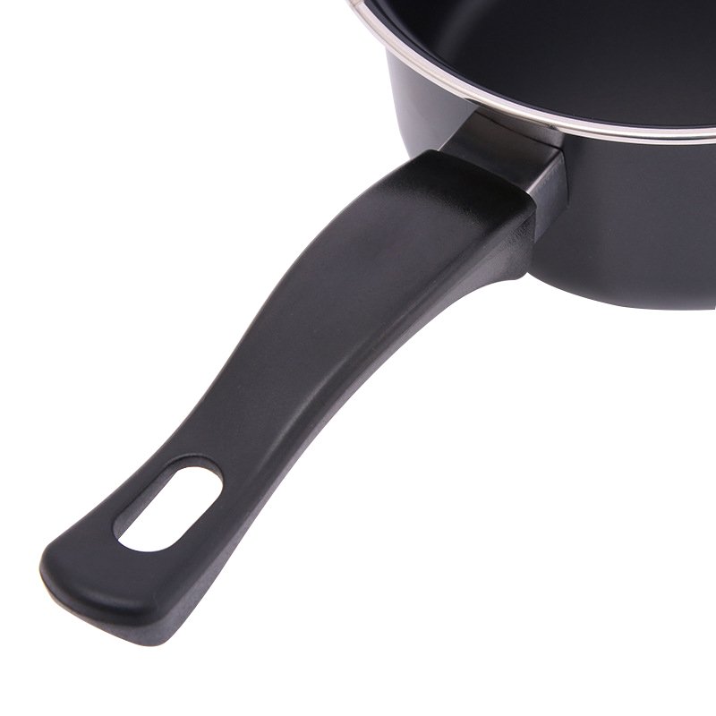 Competitive 7pcs carbon steel cookware set pots and pans cheap kitchen non stick kitchen camping cookware sets cooking pot