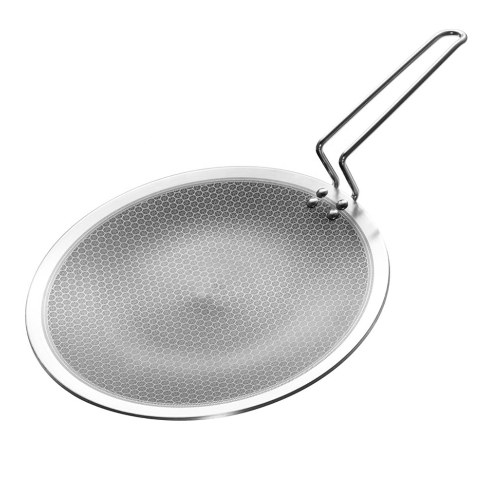 Etching Nonstick Tri Ply Stainless Steel Cooking Kitchen Pot Honeycomb nonstick cookware sets