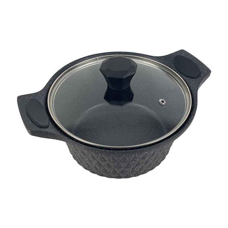 12 pieces Morocco style Tagine pots and pans non-stick pot and pans Kitchen Home Die Cast Aluminum Cookware Sets with Glass lid