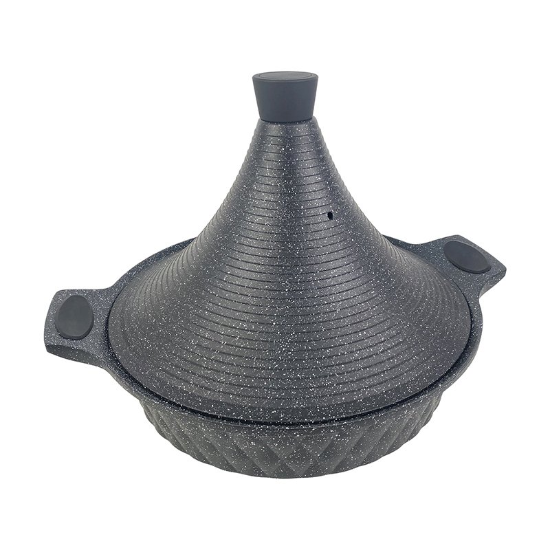 12 pieces Morocco style Tagine pots and pans non-stick pot and pans Kitchen Home Die Cast Aluminum Cookware Sets with Glass lid