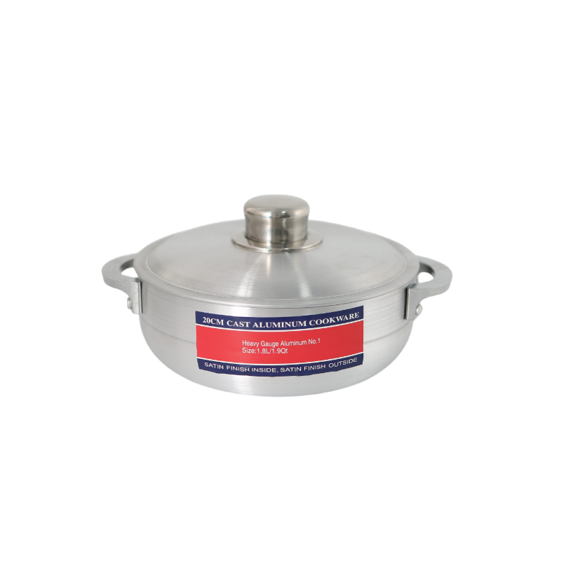 Home Kitchen Cookware 20-36cm Aluminum Cooking Pot Sets 6pcs Non Stick Home Kitchen Cook Pot With Lid