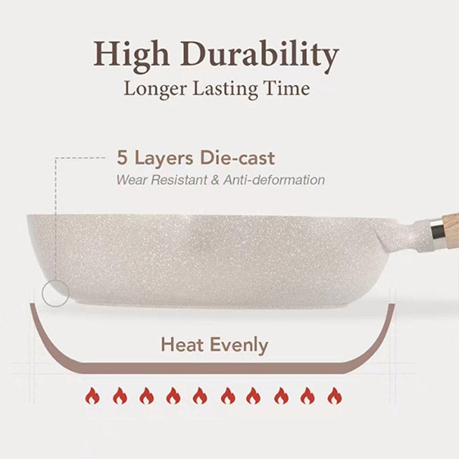 Wholesale Products China Carote Nonstick Granite Cookware Sets 10 Pcs, Cookware Sets Granite, Non Stick Cooking Pot Set