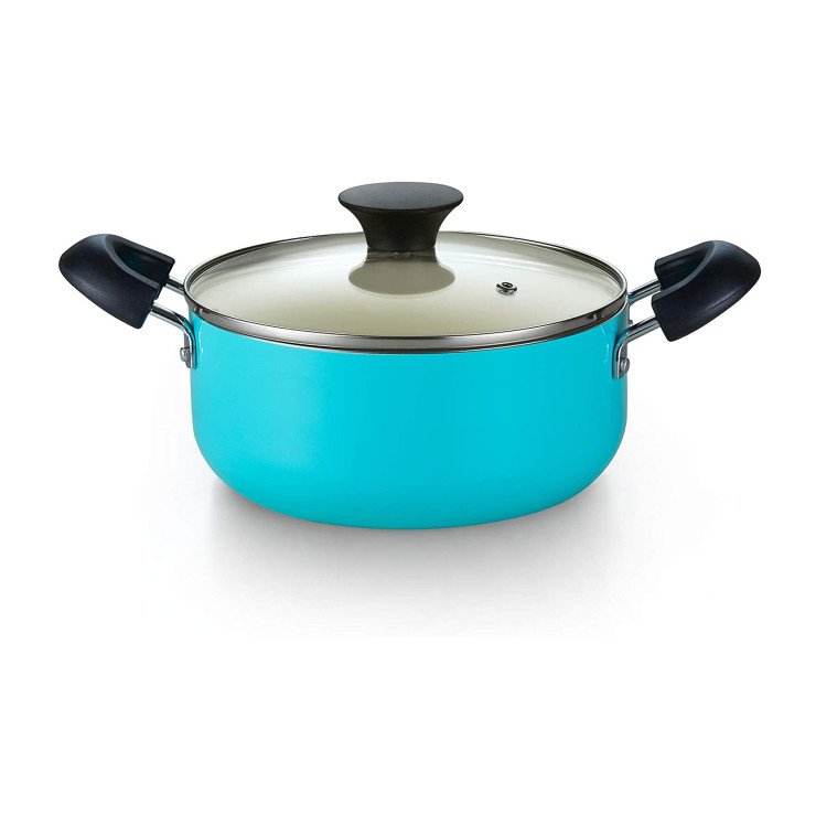 Yongkang factory OEM Ceramic Nonstick Granite Induction Kitchen Cooking Cookware Sets 10 Pcs Pots and Pans Set with Frying Pans