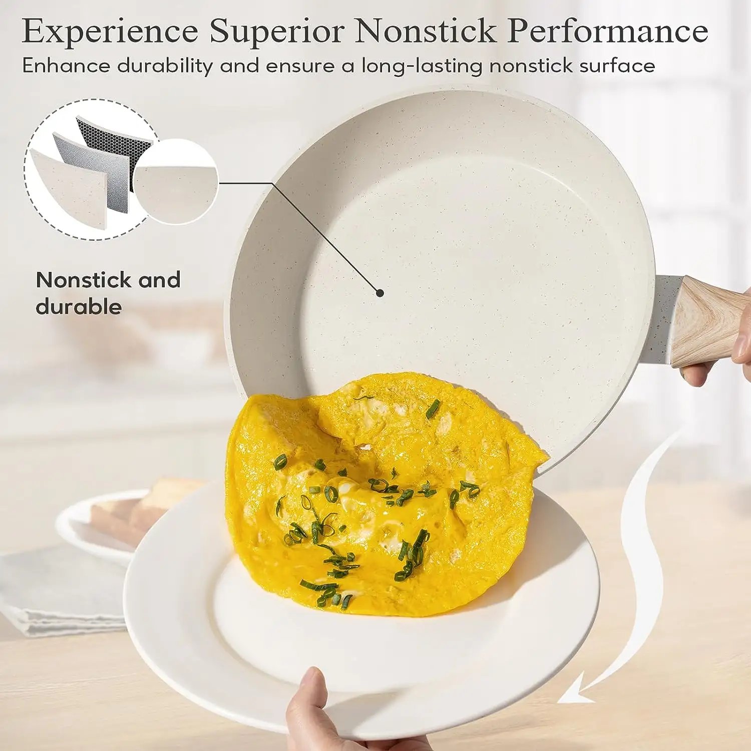 Can Kitchen Wholesale 13 Pieces Metal Aluminum Alloy Kitchen Cooking Pan Pot Set Non Stick Cookware Sets with Wood Handle