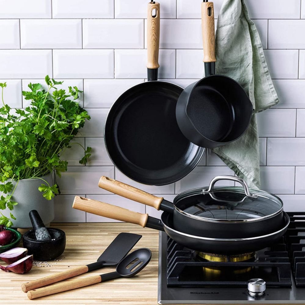 Cooking Set Of Nonstick Pots Cookware Set Kitchen cookware Kitchen Tools 14pcs Kitchen Cookware Set