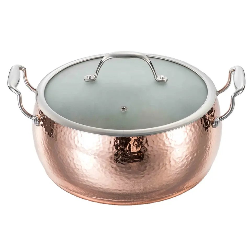 Milk Pot Sauce Pan 3ply Stainless Steel /copper Cooking Nonstick Honeycomb Kitchen