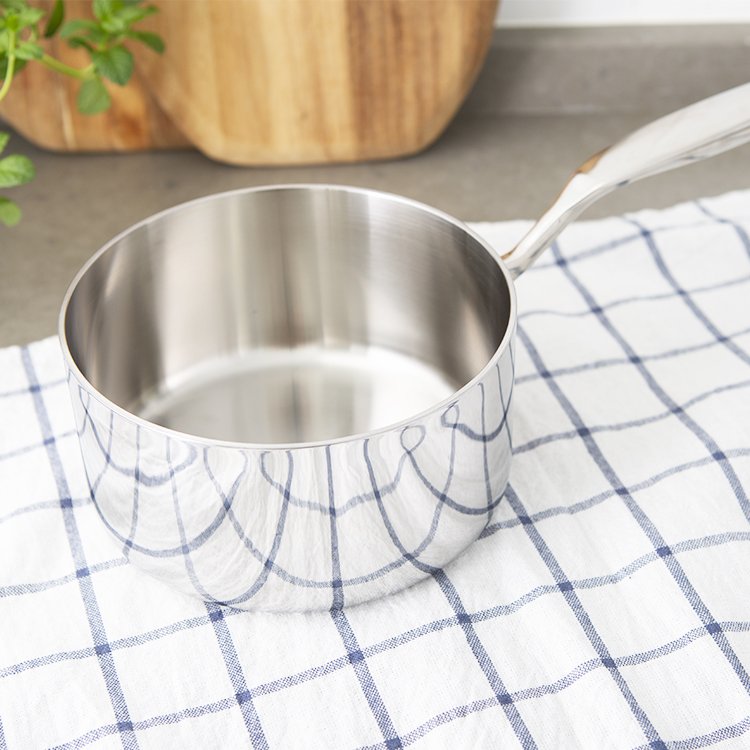 Germany design 3ply stainless steel 7pcs cookware set with casted handle cook ware kitchen cooking set