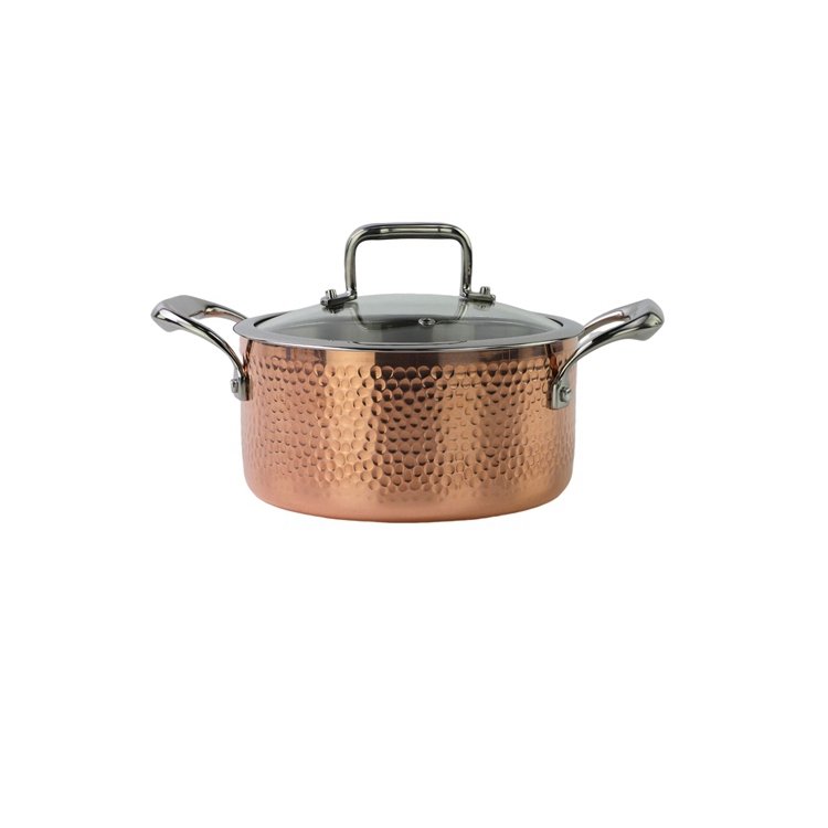Cooking Stainless Steel Pot 6 Pcs Cookware Set With Different Sizes