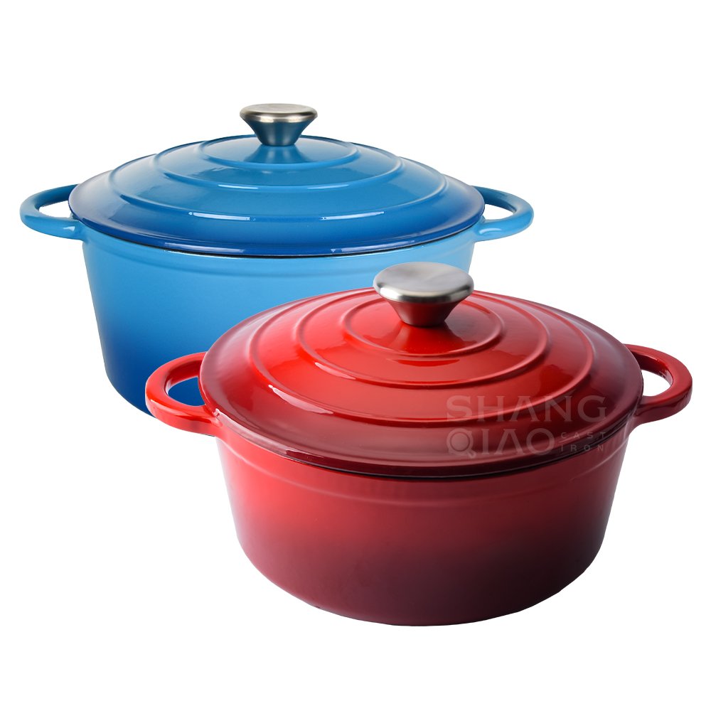 Enameled Cast Iron Cookware Set Casserole Pots Dish Dutch Oven Pot Enameled Cast Iron Dutch Oven Set