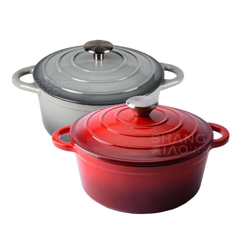 Enameled Cast Iron Cookware Set Casserole Pots Dish Dutch Oven Pot Enameled Cast Iron Dutch Oven Set