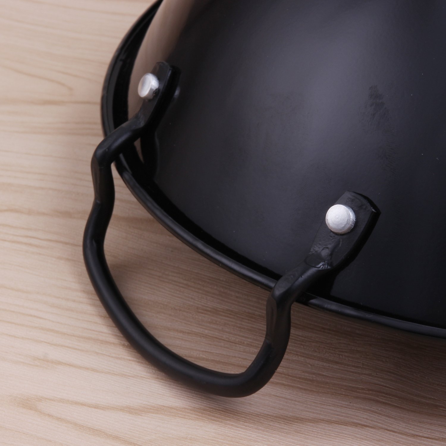 Hot Selling 22cm to 49cm Black Iron Enameled Pot Set Kitchen Double Ear Enamel Soup Pot Enameled Pot Supplier