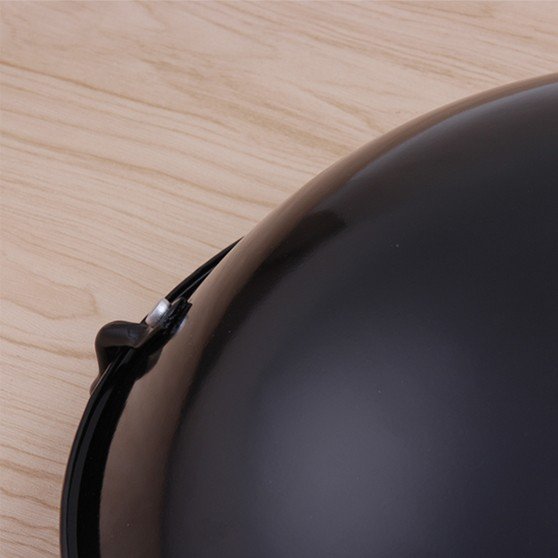 Hot Selling 22cm to 49cm Black Iron Enameled Pot Set Kitchen Double Ear Enamel Soup Pot Enameled Pot Supplier