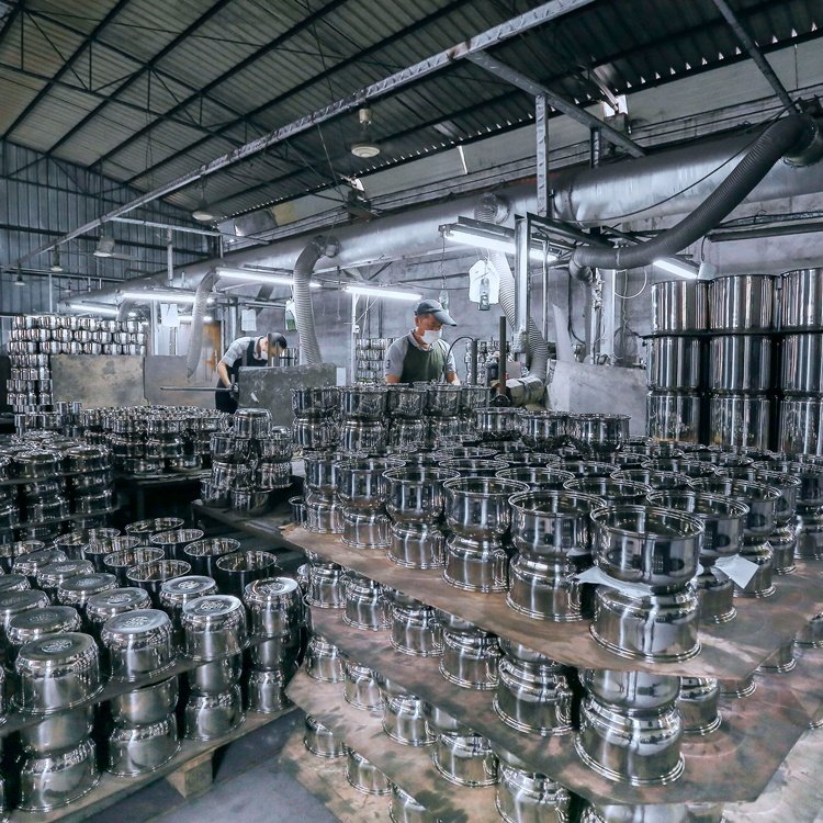 Waterless greaseless surgical stainless steel 304 cookware 28Pcs wide rolled edge cookware set
