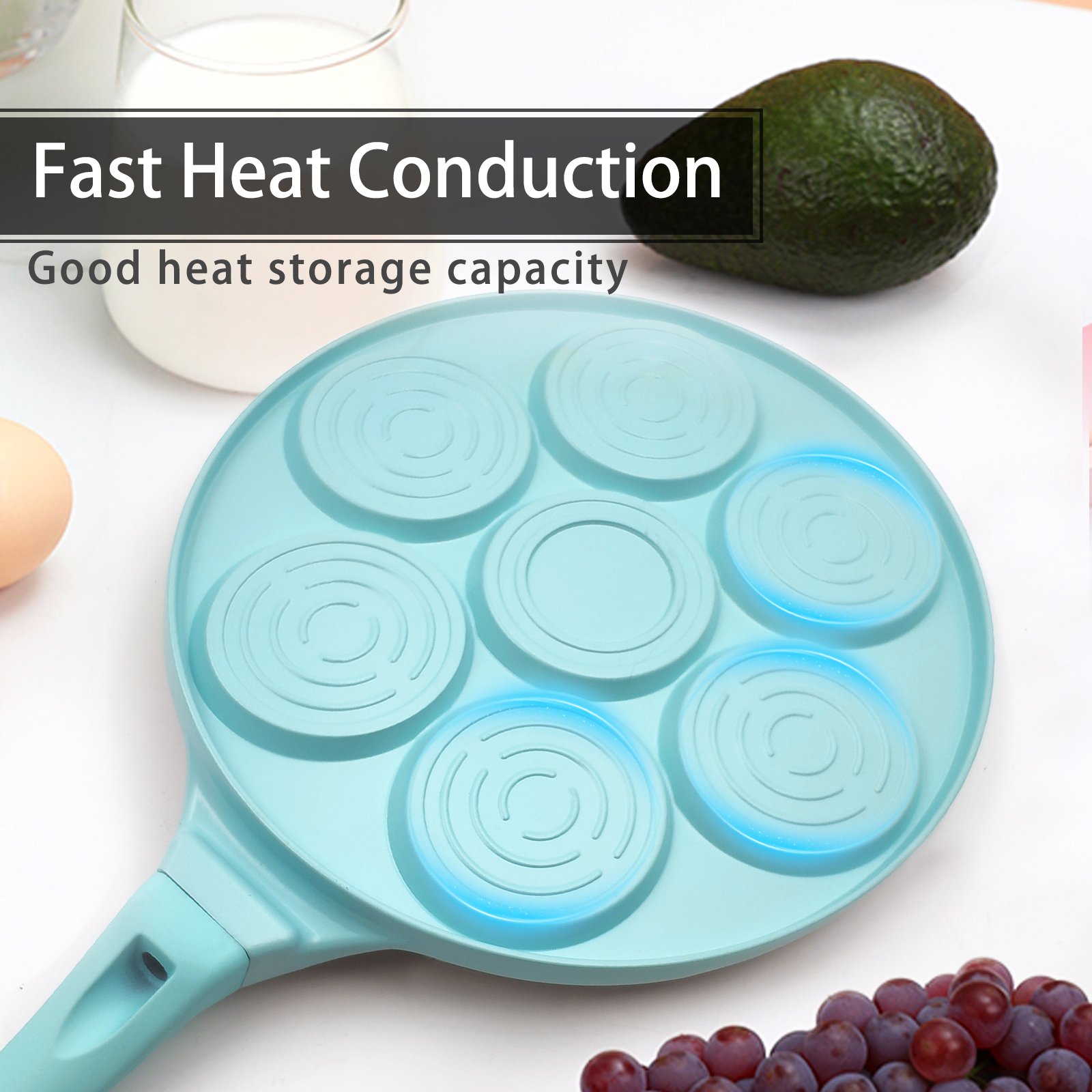 Cheap Shipping Pot Pan Aluminum Cookware Sets Griddle Drip Pans Honeycomb Frying Pan Cookware Sets Cookware