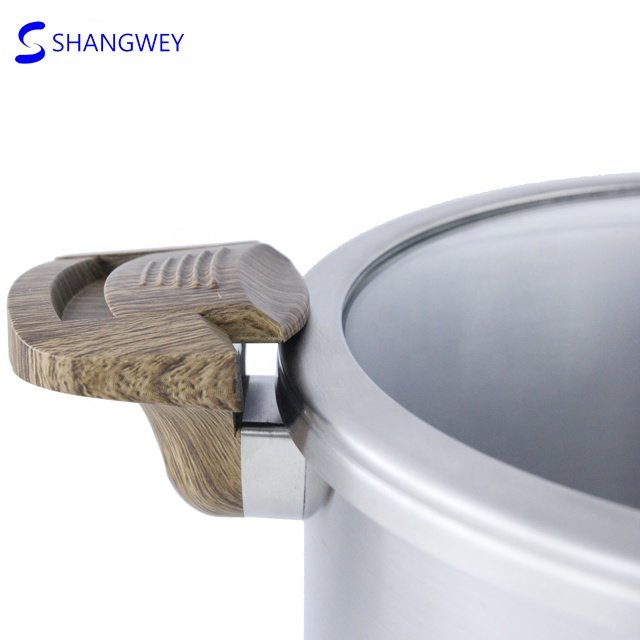 Custom-made Kitchenware 3ply 304 Stainless Steel 22cm Dessini Cookware Sets for Asia Market