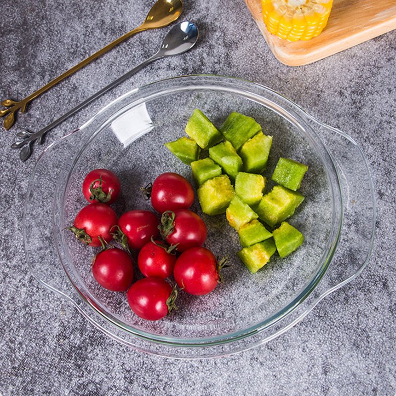 New Arrival Nonstick Cookware Sets Kitchenware Clear Heat-Resistant Glass Casserole