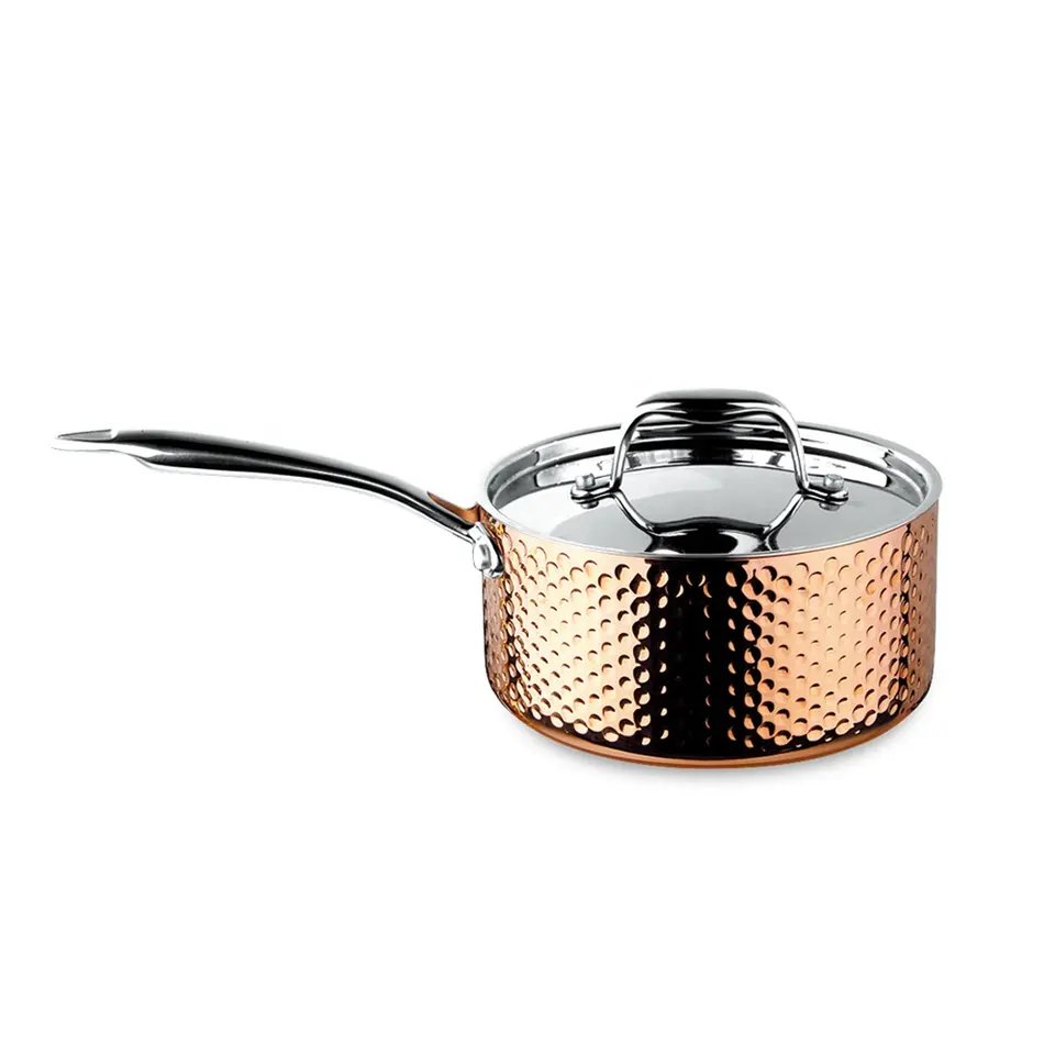 Home Daily Use Kitchenware Cooper pan Nonstick Cookware Set Pots And Pans Sets