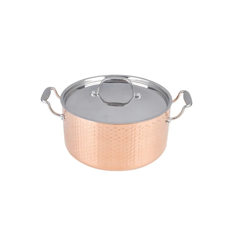 Home Daily Use Kitchenware Cooper pan Nonstick Cookware Set Pots And Pans Sets