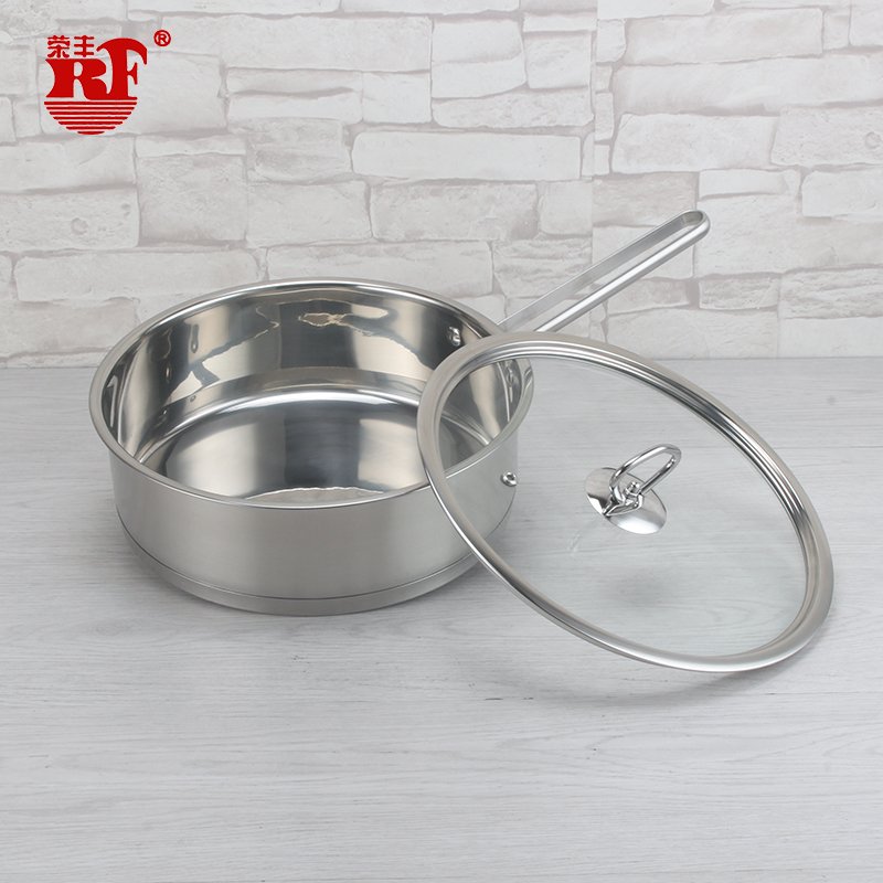 Yinhui 12pcs Stainless Steel Cookware Set Stock Pots and Pans High Casseroles Pot Set Cookware Set Cooking for Home