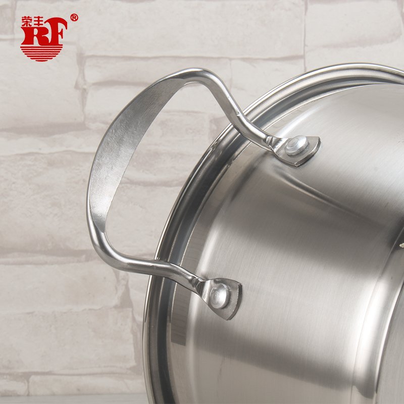 Yinhui 12pcs Stainless Steel Cookware Set Stock Pots and Pans High Casseroles Pot Set Cookware Set Cooking for Home