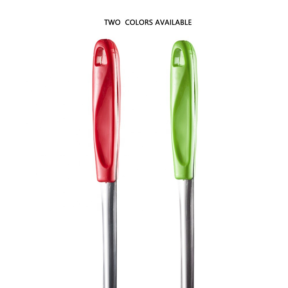 2-Piece Non-Stick Stainless Steel Cookware Set Metal Utensils Ladle and Slotted Pilaf Spatula Kitchen Items Red Kitchen Utensils