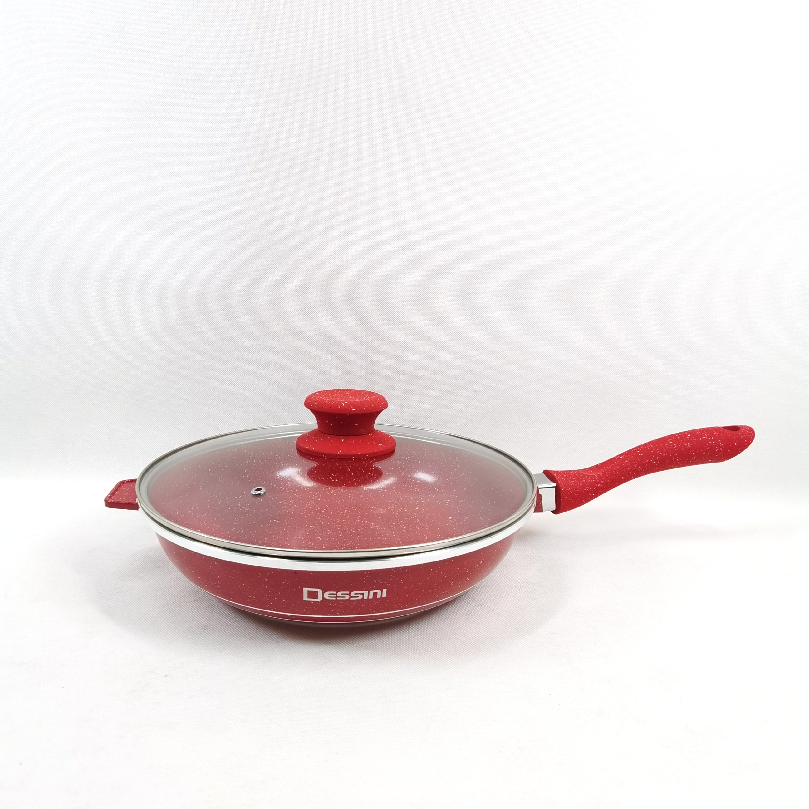 Hot-selling 12-piece cookware set, heated uniform coating cookware set, a full set of combined gas induction cooker