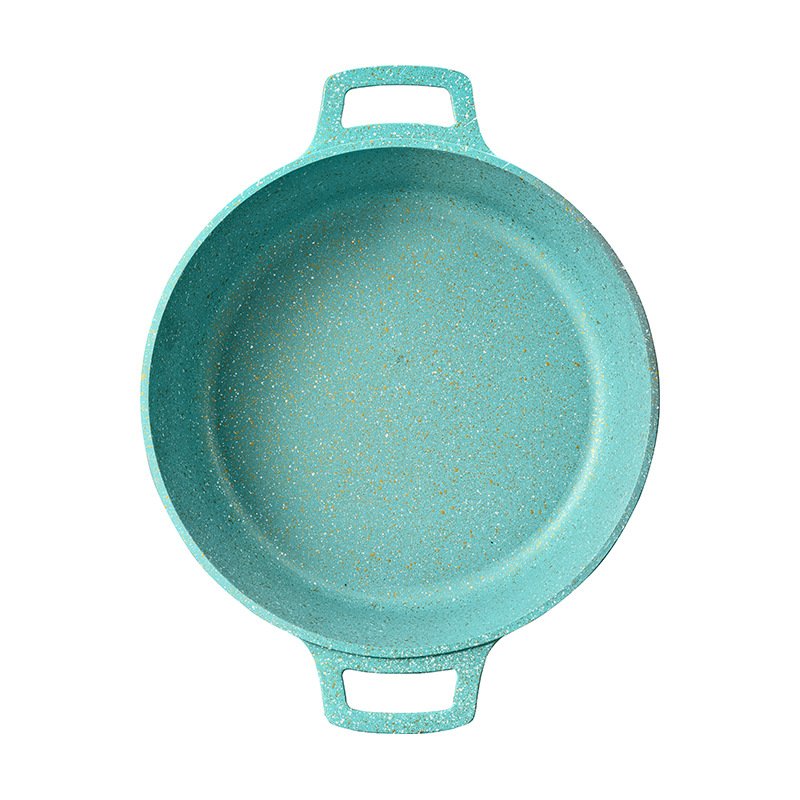 Home Party 10pieces Die Cast Granite 20/24/28/32/28cm Cookware Set Traditional Chinese Cookware Set Non-Stick