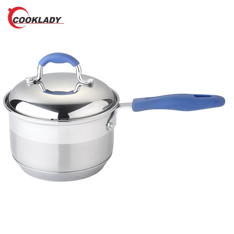 Customized Home Kitchen Eco Friendly Cookware 12 Pieces Stainless Steel Cookware Set